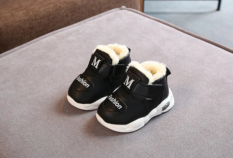 New Soft Non-slip Baby Sneakers: Winter Warm First Walkers