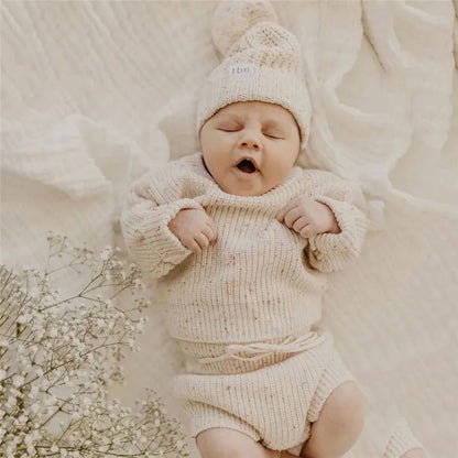 Baby Loose Knitted Sweater - Autumn/Winter Round Neck Pullover
