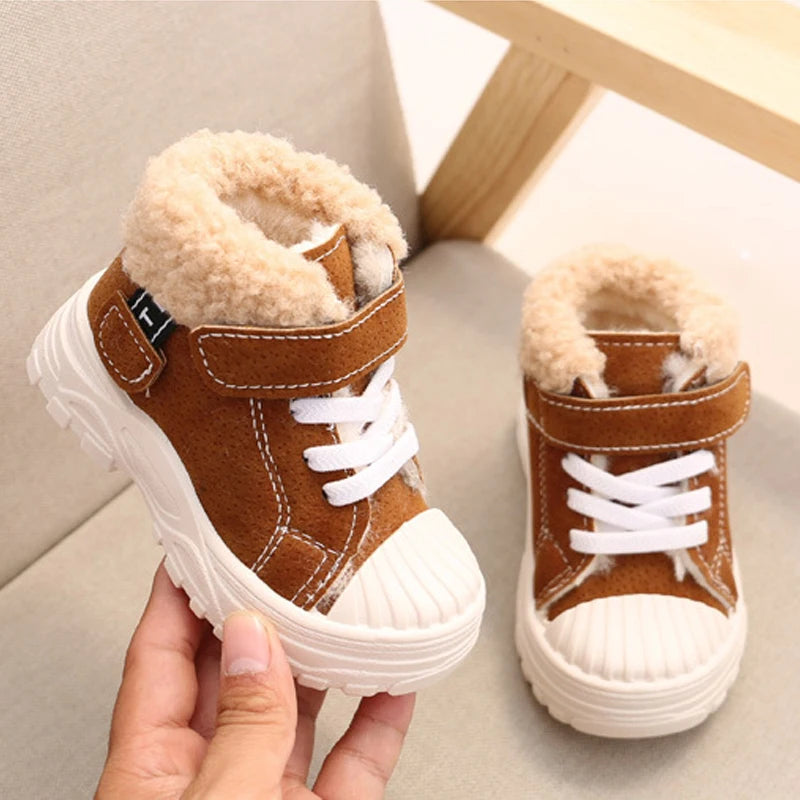 Warm Winter Boots for Kids - Stylish, Cozy, and Waterproof