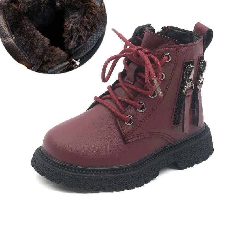 Rubber Boots for Children: Trendy and Cozy Winter Ankle Boots