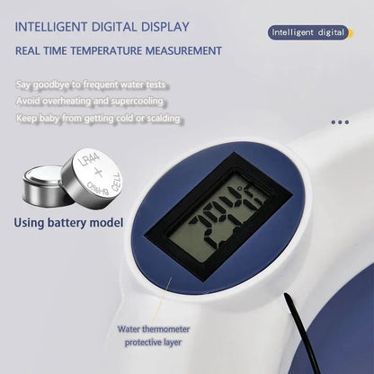 Real-time Temperature Silicone Baby Bath Tub