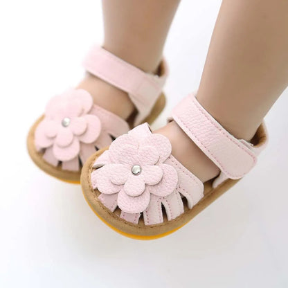 Summer Flower Sandals for Baby Girl
