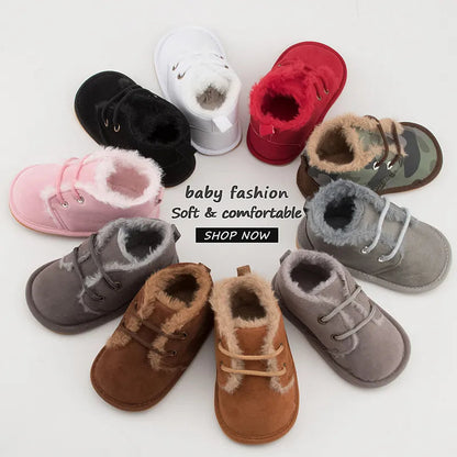 Children's Snow Boots: Winter Warm Crib Shoes