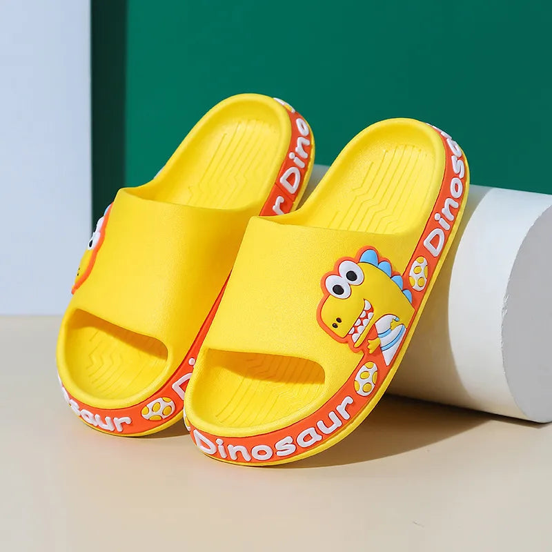 Dinosaur Cartoon Slippers: Comfort for Kids