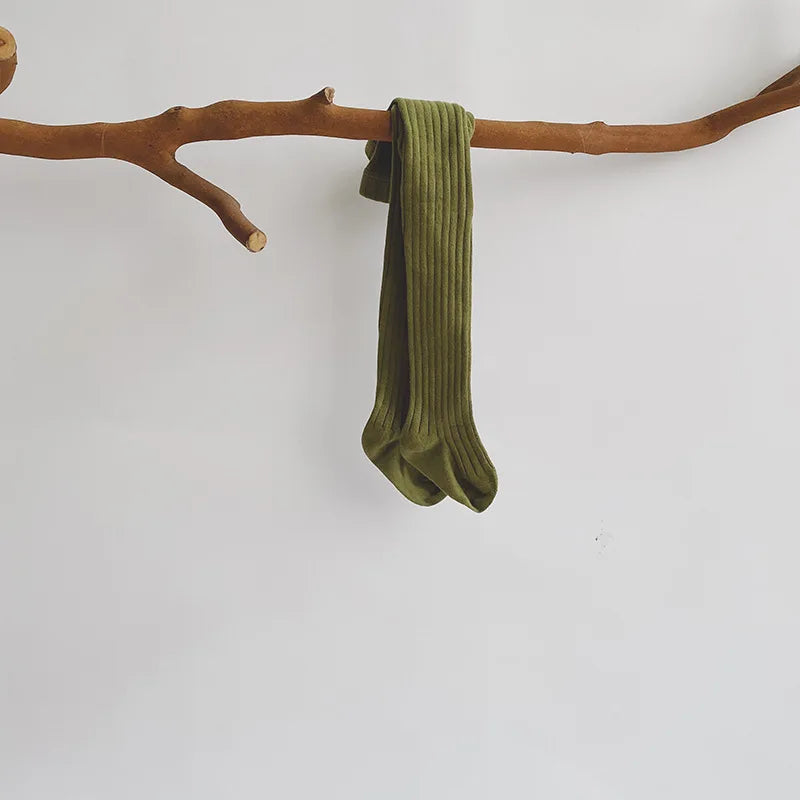 Cozy Cotton Pantyhose for Baby Girls - Infant to Toddler
