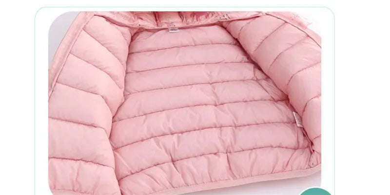 Baby Cartoon Bear Zipper Jackets: Autumn/Winter Hooded Coats