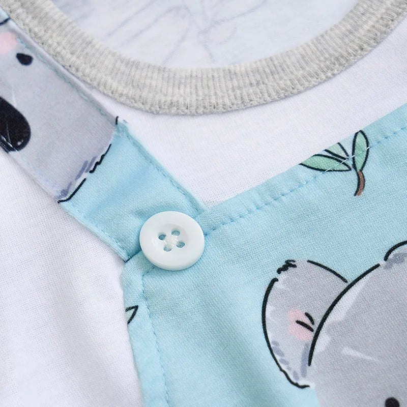 Koala Print Newborn Romper (0-18 Months)