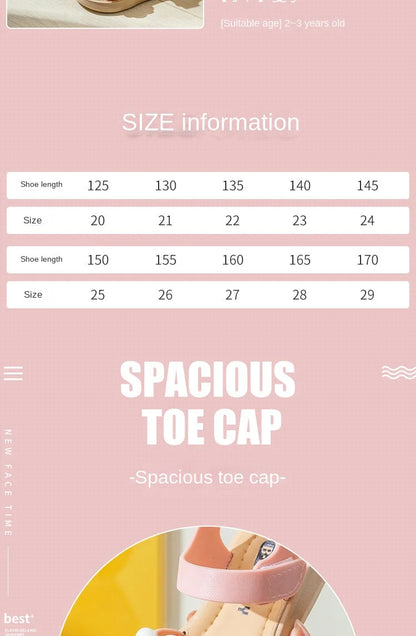 New Children's Summer Anti-Slip Beach Sandals