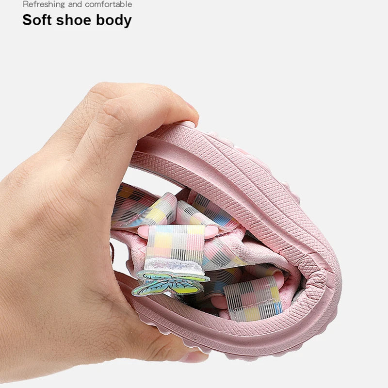 Princess Sandals: Cute Non-Slip Soft Sandals for Baby Girls