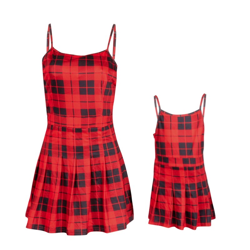 Sunflower Casual Loose Women's Dress For Mother And Daughter