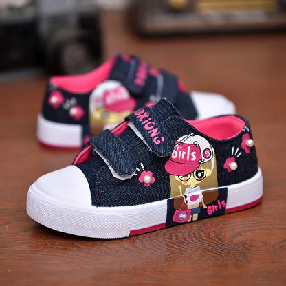 Canvas Sneakers: Non-slip and Breathable Casual Shoes for Kids