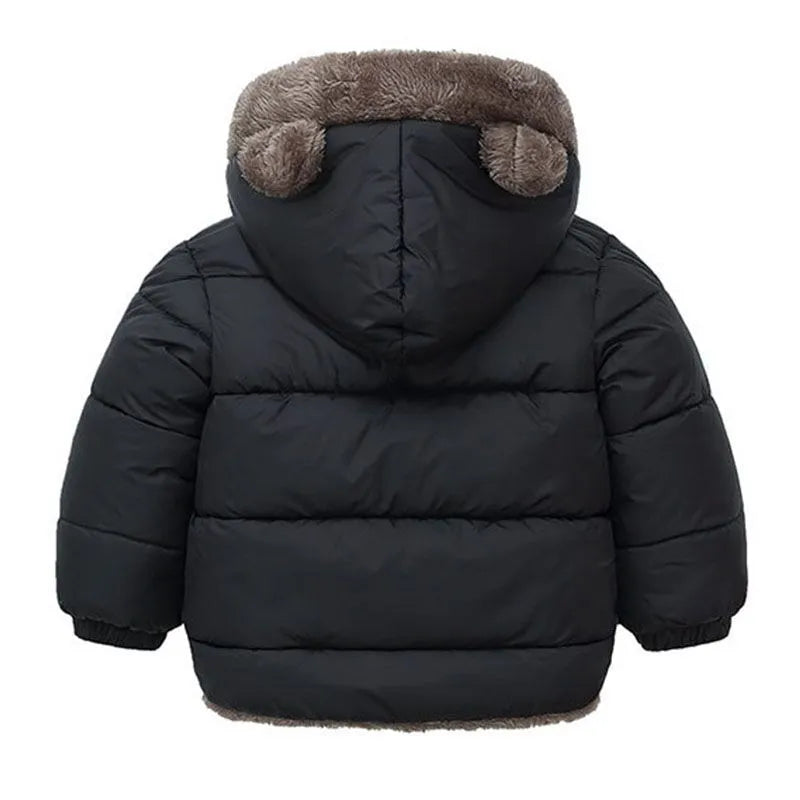 Thicken Hooded Jacket for Babies (2-6 Years)