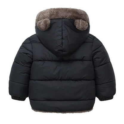 Thicken Hooded Jacket for Babies (2-6 Years)