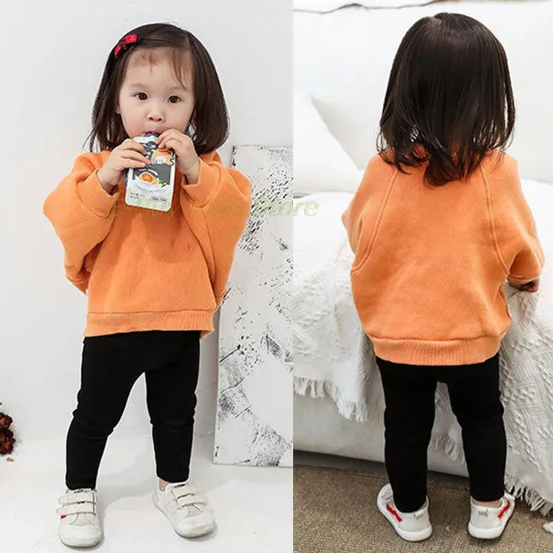 Vertical Stripes Cotton Pants - Stylish Leggings for Kids
