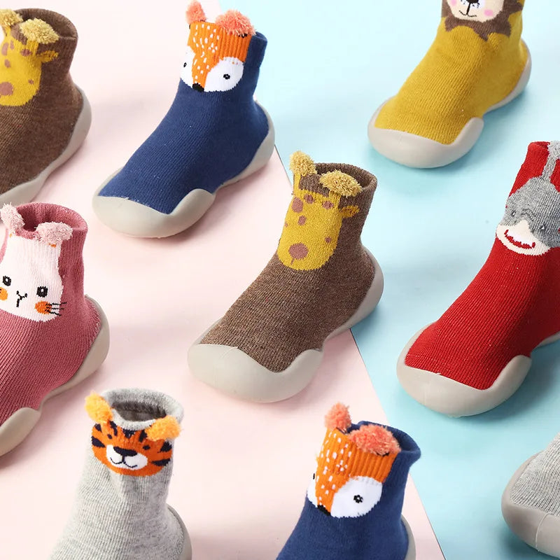 Children's Walking Shoes: Non-slip Soft Bottom Shoes