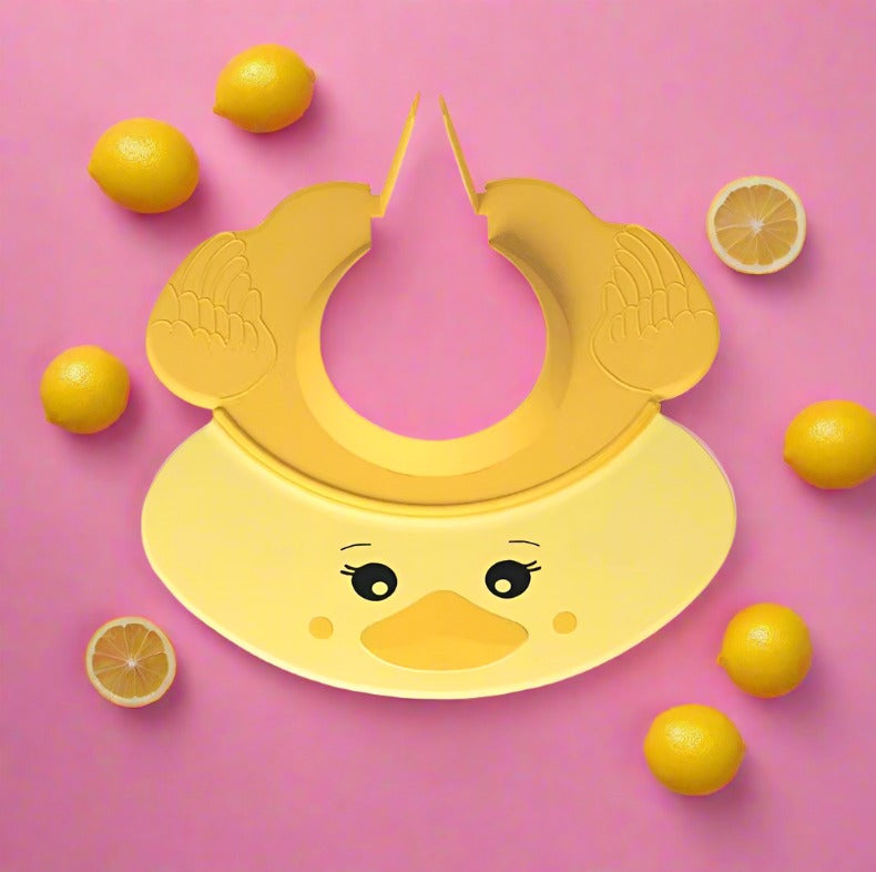 Kids Visor Shampoo Cap - Hippo Style