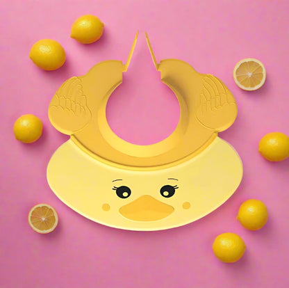 Kids Visor Shampoo Cap - Hippo Style