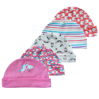 Fashionable Cotton Hats: Set of 5 PCS