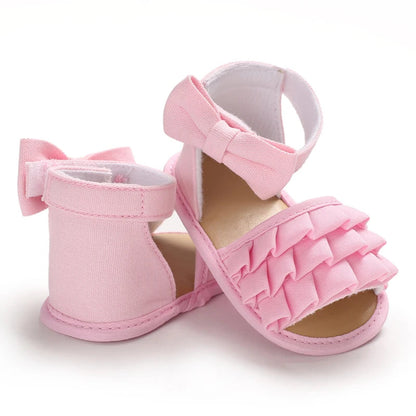 Summer Ballet Sandals for Girls (Newborn-18 Months)