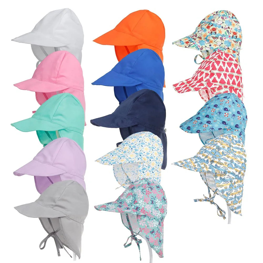 Quick-Dry Kids' Bucket Hat: UV Protection Essential