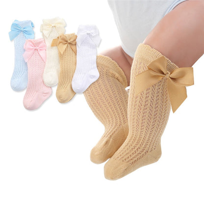 Baby Bowknot Cotton Socks