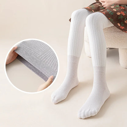 Thick Winter Leggings for Babies: Plain & Striped Fleece