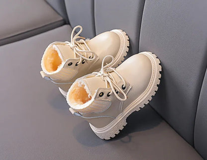 Cozy Plush Lining Snow Boots: Anti-Skid & Soft for Baby Boys/Girls