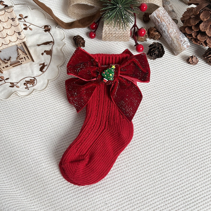 Children's Soft Socks With Two Colors