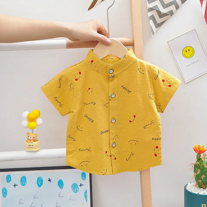 New Summer Baby Casual Tracksuit Set