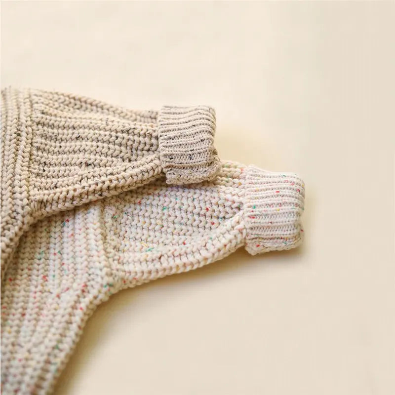 Baby Loose Knitted Sweater - Autumn/Winter Round Neck Pullover