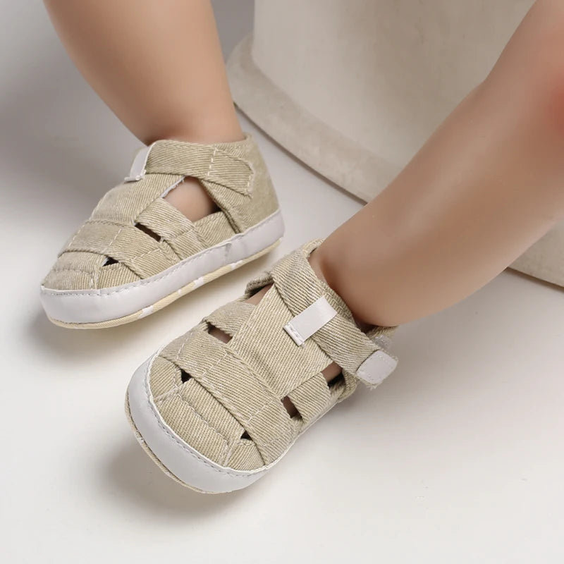 Fashionable Canvas Baby Shoes: Stylish First Walking Shoes