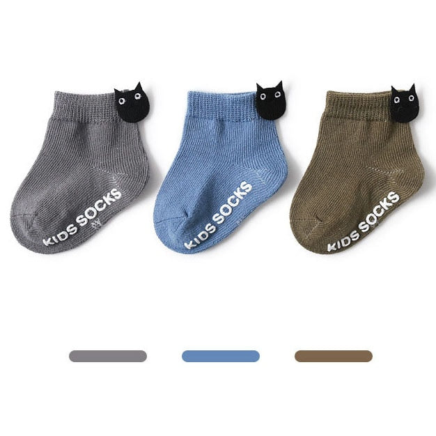 Set Of Anti-Slip Socks For Children