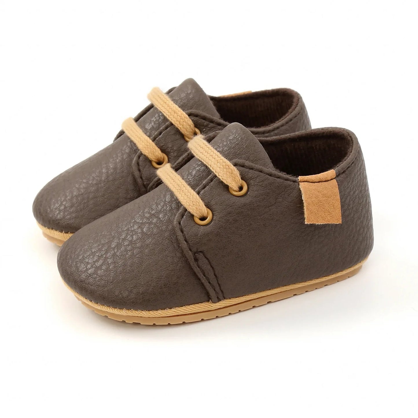 New Retro Leather Baby Shoes - Multicolor Toddler Moccasins
