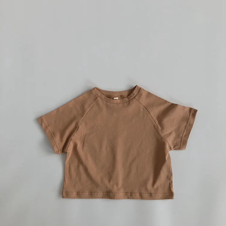 Summer Kids T-shirts: Casual Cotton Tops