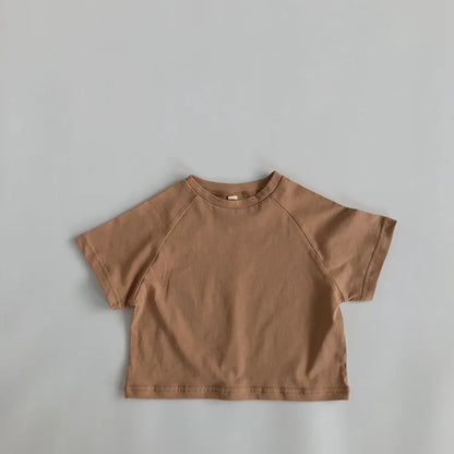 Summer Kids T-shirts: Casual Cotton Tops