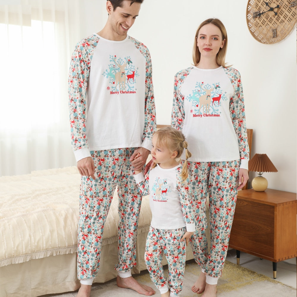 Long Sleeve Pajamas - Christmas Style for Family