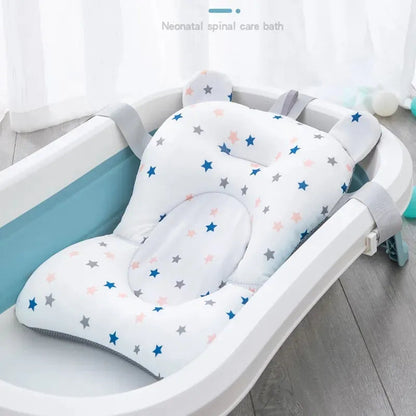 Portable Newborn Bath Support Pad - Comfortable and Foldable