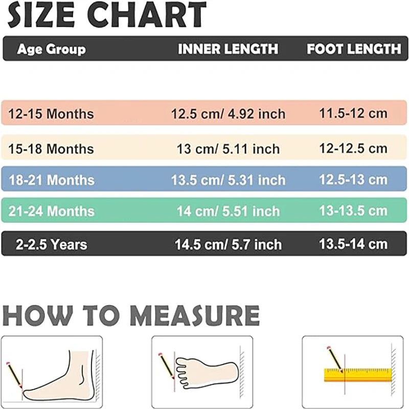Baby Toddler Mesh Breathable Non-Slip Shoes