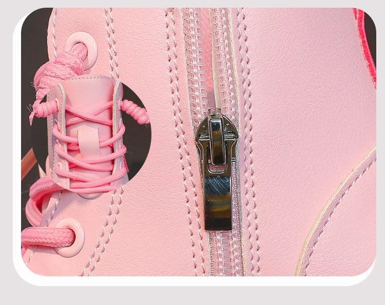 Chic Pink Rubber Boots for Fashionable Little Princesses