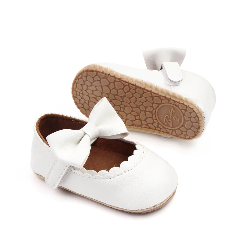 Bowknot Shoes for Toddler: Non-slip Prewalking Shoes