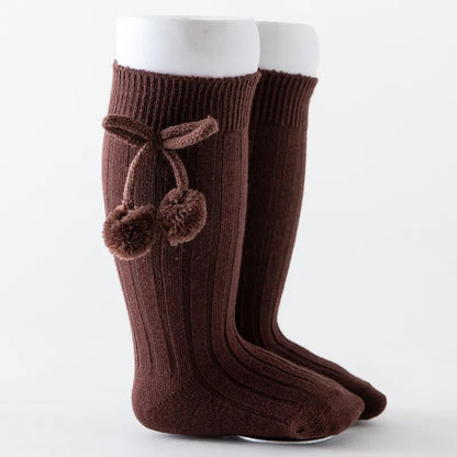 Knee High Socks for Baby Girls