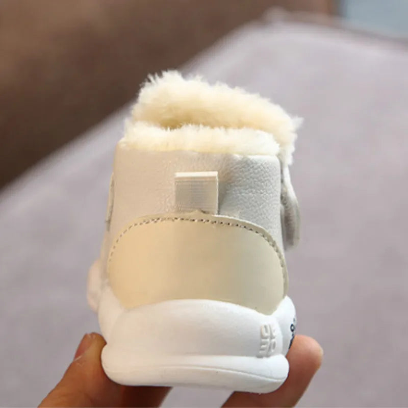 New Soft Non-slip Baby Sneakers: Winter Warm First Walkers