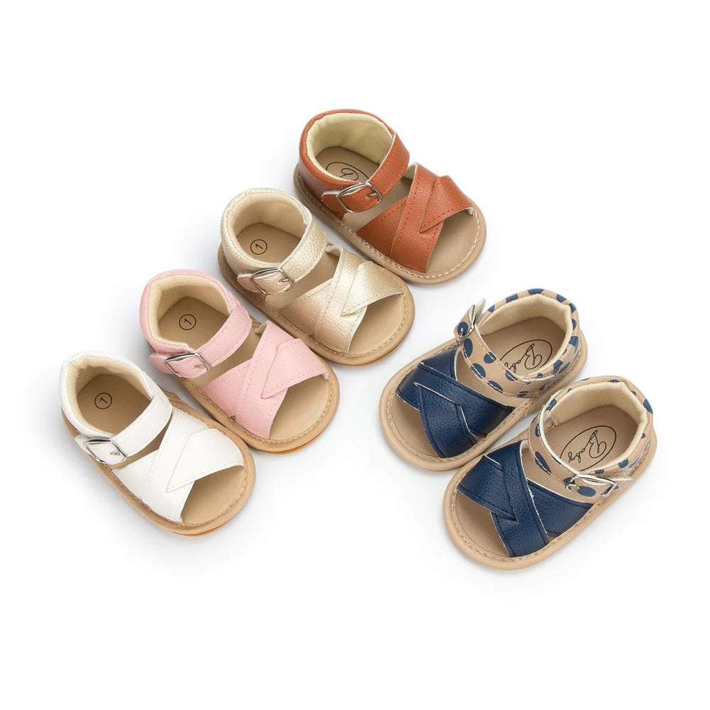 Summer Flower Sandals for Baby Girl