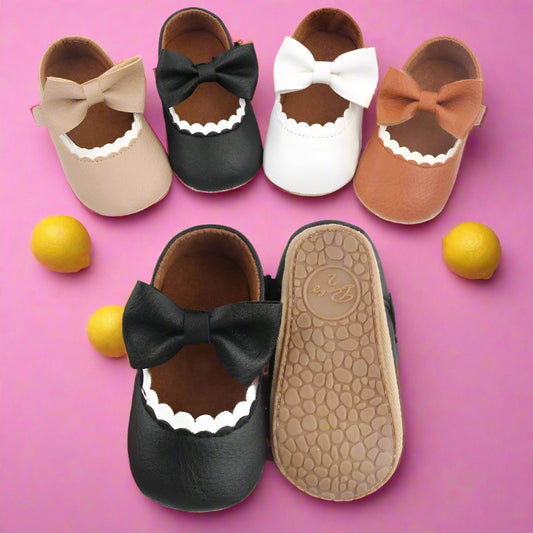 Bowknot Shoes for Toddler: Non-slip Prewalking Shoes