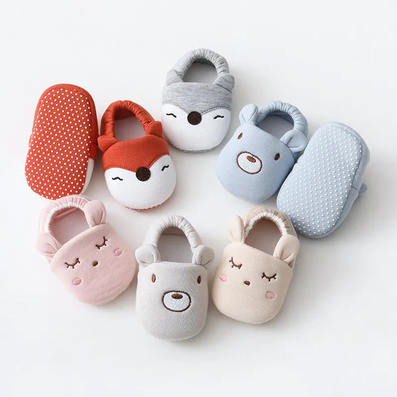 Spring-Autumn Newborn Floor Shoes - Non-slip Toddler