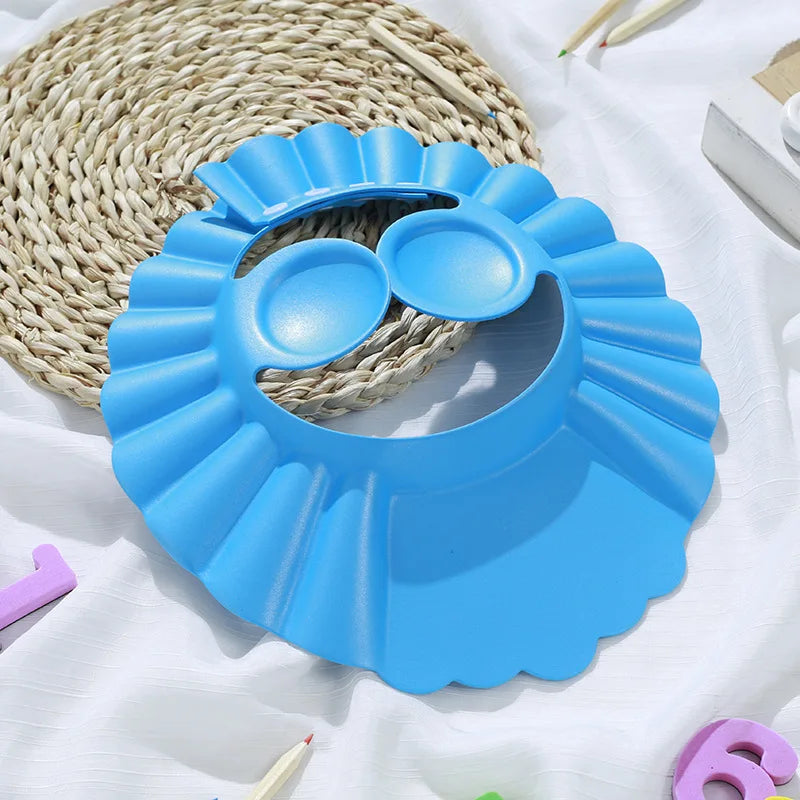 Baby Shower Cap for Kids with Ear Protection
