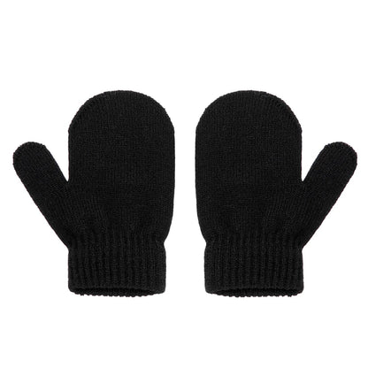 Cute Knitted Pompom Baby Hat & Glove - Winter Essential for Newborns