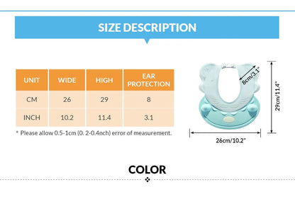 Kids Visor Shampoo Cap - Hippo Style