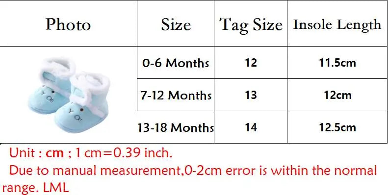 Newborn Baby First Walkers - Soft Anti-slip Crib Shoes