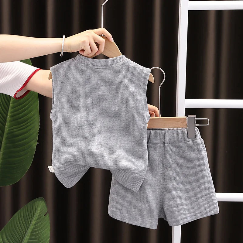 Summer Baby Sports Set: Stylish Toddler Outfit